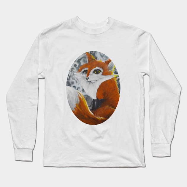 fox Long Sleeve T-Shirt by Artelies202